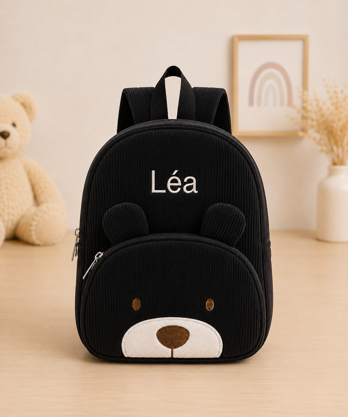 Sac à Dos Personnalisé Enfant avec Prénom Brodé