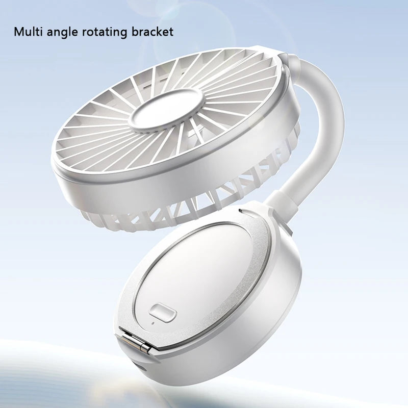 USB charging mini magnetic fan, portable small fan, suitable for iPhone and magnetic phones, as well as magnetic phone cases