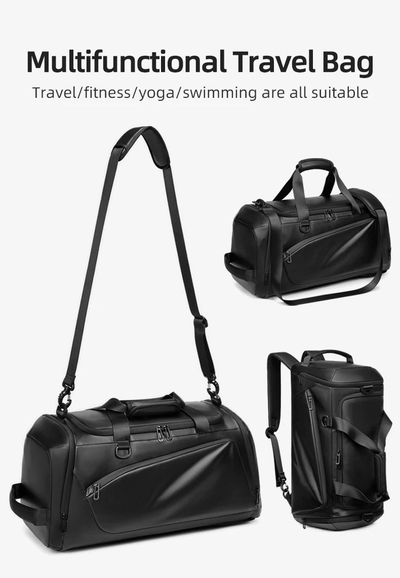 Travel Men sports Backpack Multi functional shoulder bag Women's Swimming Fitness handbag Business outdoor backpack for Shoe bag