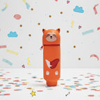 Trousse à crayons en silicone – Motif animal