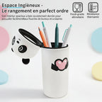 Trousse à crayons en silicone – Motif animal