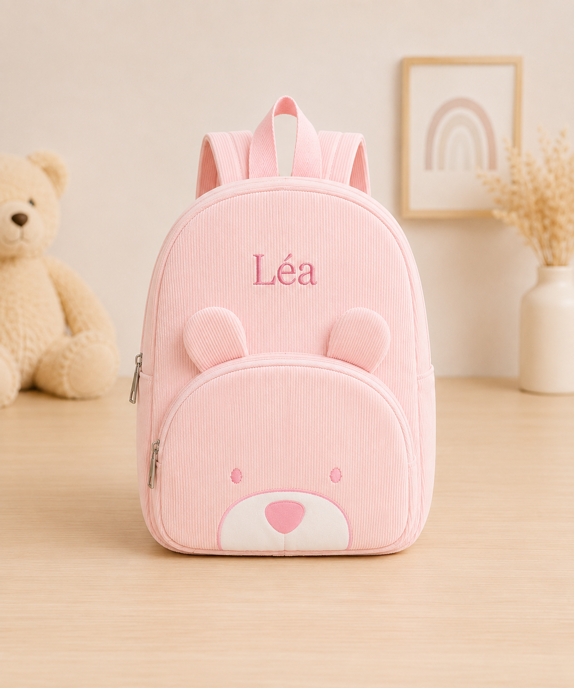 Sac à Dos Personnalisé Enfant avec Prénom Brodé